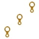 thumbnail image 4 of Soidarity Anillo de escalada de montaña Descensor profesional de 8 formas para cuerda de 8-13 mm Oro Oro 3piezas Soidarity CBP341157, 4 of 6