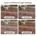 thumbnail image 7 of ODIKA Pink Exotic Leopard Wildlife Motif Decorative Cheetah Print Zebra for Queen Size Bedroom, Under Bed, Master , Foldable Easy Care, 7 of 7