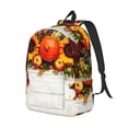 thumbnail image 2 of Daiia Thanksgiving With Autumn Vintage Canvas Backpack for Men and Women ,Hiking Backpack,Travel Laptop Bag for School,Large Capacity Backpack, 2 of 8
