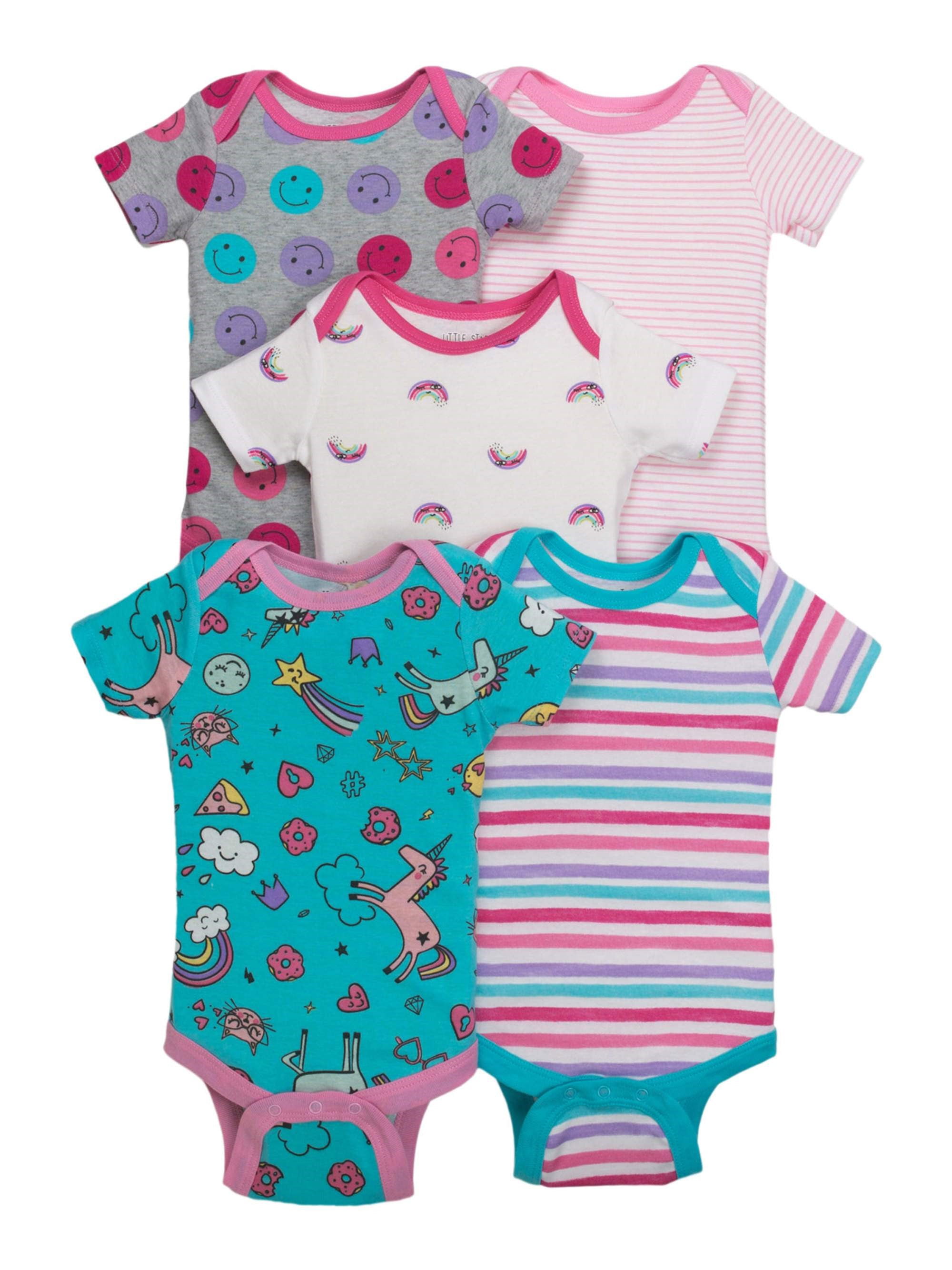 Little Star Organic Little Star Organic Baby Girls Short Sleeve