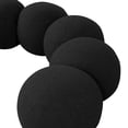 thumbnail image 5 of Meridian Furniture Apollo Black Boucle Fabric Bench, 5 of 10