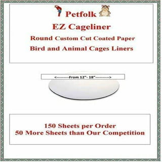 FRCOLOR 400 Sheets Pad Paper Jaulas para Pajaros Bird Cage Liner Pet House  Paper Liners Small Bird Cage Birdcage Paper Cushions Bird Cage Cushion Bird