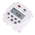 thumbnail image 3 of Ccdes Contrôle de Minuterie Plage de Synchronisation de 1 Minute à 168 Heures, Batterie Rechargeable 12V 40mA Intégrée Facile à Utiliser, Relais Temporel Programmable, pour une Utilisation Professionnelle Commerciale, 3 of 8