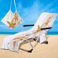 thumbnail image 1 of Toalla de playa, toallas de baño, funda para silla de playa, bolsa de playa con bolsillos laterales, sillón de microfibra, toalla de playa, funda para silla, pareo, 1 of 7
