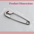 thumbnail image 3 of Zzjniupiyyds Hair Barrette, Pin & Clip, Silver, 3 Count, 3 of 7