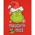 thumbnail image 4 of Dr. Seuss The Grinch Pajamas Women's Long Sleeve Shirt and Jogger Pant Set Tall, 4 of 5