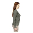 thumbnail image 3 of EC4505 Econscious Ladies' Organic Heathered Fleece Pullover Military Green XL, 3 of 6
