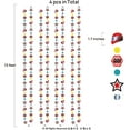 thumbnail image 2 of Cheerland 4-Pack Racing Garland for Race Car Hanging Steamer Party Decorations, 2 of 5