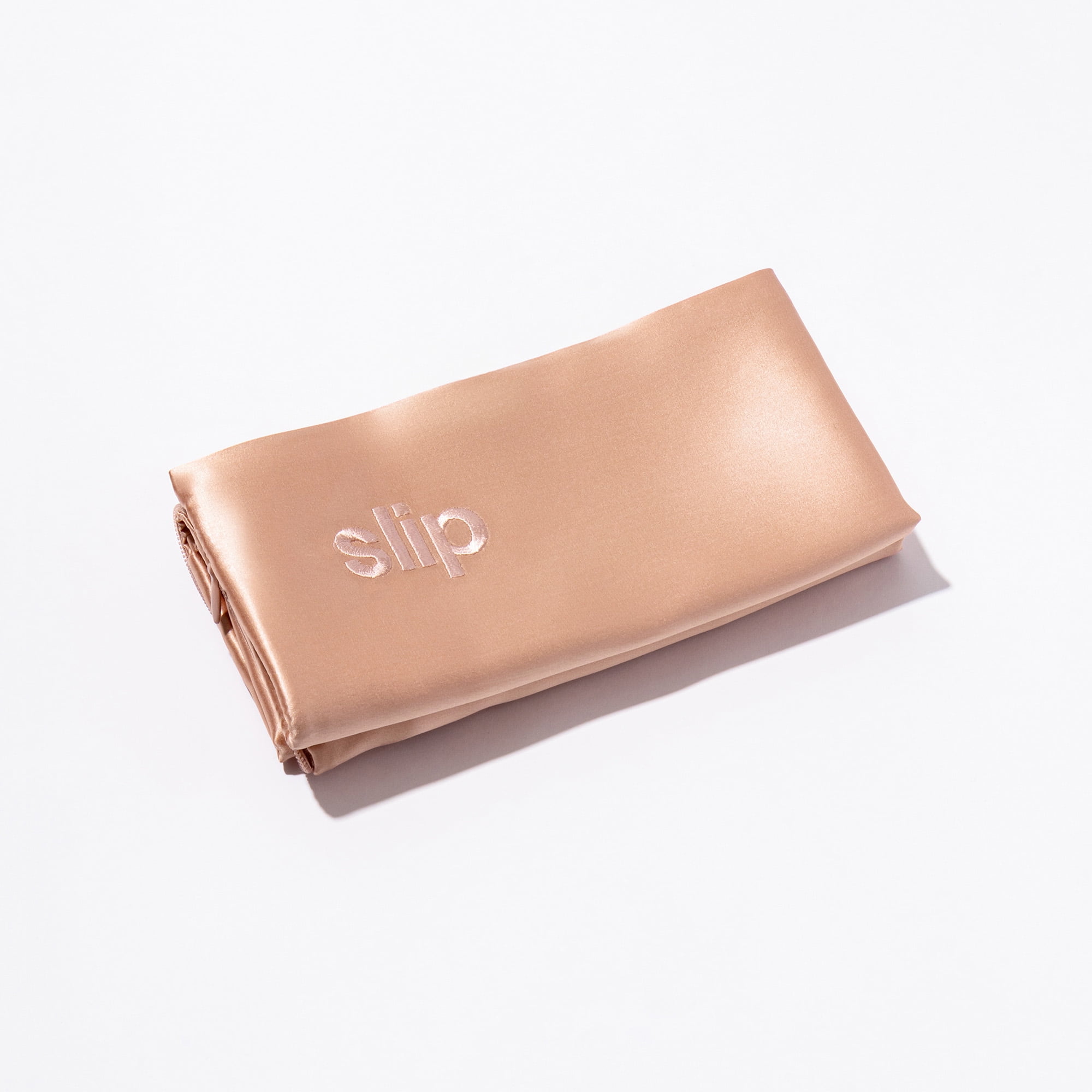 Slip Pure Silk 360 Thread Count Rose Gold Silk Pillowcase, King