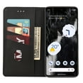 thumbnail image 6 of TECH CIRCLE Google Pixel 7 Wallet Case, Ultra Slim PU Leather Card Slot Kickstand Magnetic Soft Flip Fold Shockproof TPU Inner Case for Google Pixel 7 2022,Black, 6 of 9