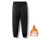 thumbnail image 5 of Pantalones de piel de cordero de invierno para hombre, pantalones deportivos casuales cálidos con forro polar, pantalones holgados, rectos, de algodón de gran tamaño que combinan con todo, 5 of 5
