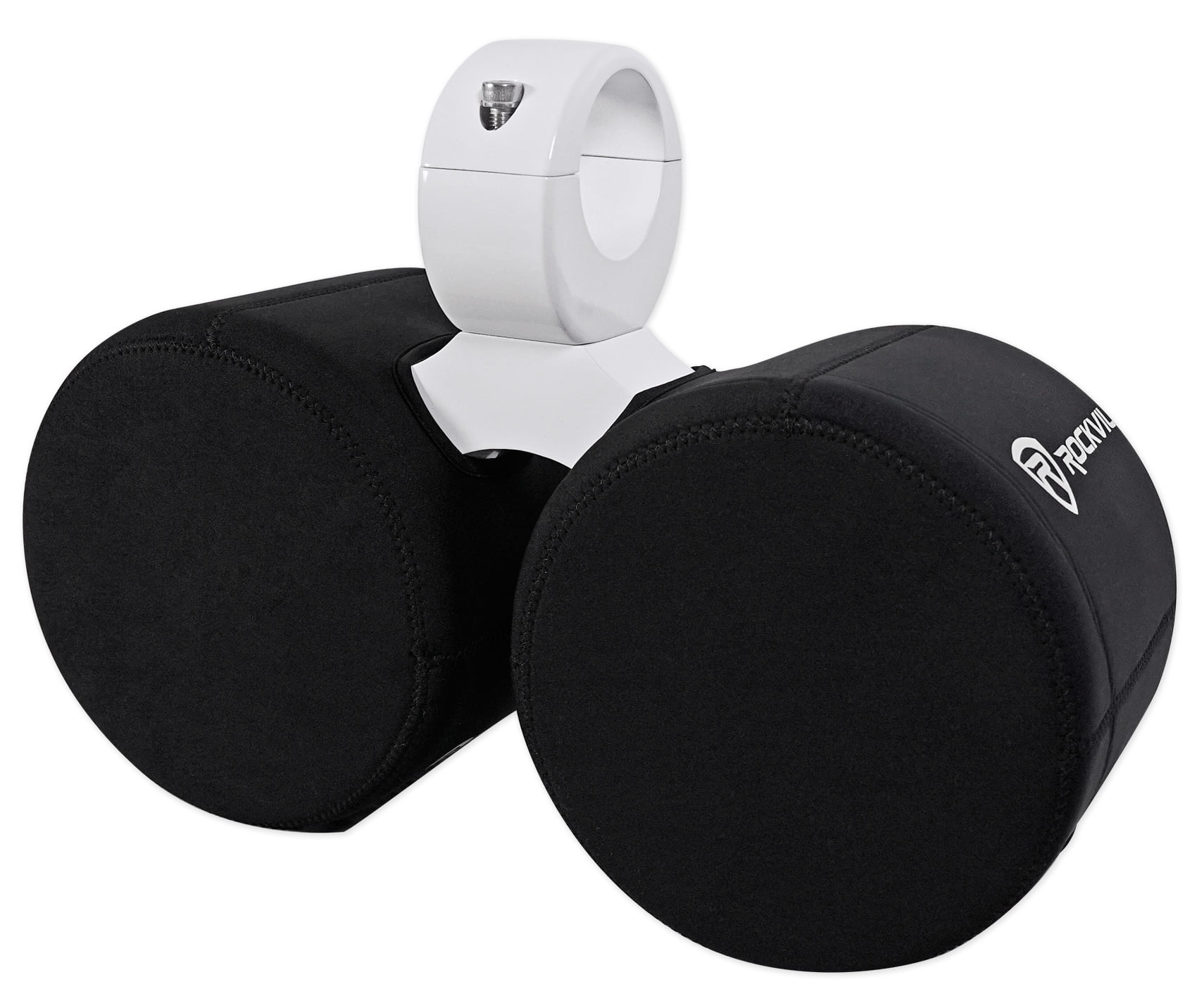 Rockville RWBC Dual 8" Neoprene Marine Boat Wakeboard Tower Speaker