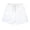 White, variant on Sakmal Athletic Shorts Men Knee Length Workout Board Gym with Pockets Solid Black Drawstring 9 Inch Mens Shorts L