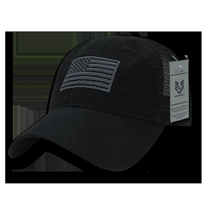 Hat Rapid Dominance black Relaxed Graphic Cap with Punisher Skull & Crosshairs 