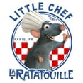 thumbnail image 2 of Men's Ratatouille Little Chef Remy Circle Long Sleeve Shirt White Large, 2 of 4
