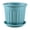 Blue, variant on Retro Faux Ceramic Planter, Breathable Root Control Plant Pot, Vintage Stylish Flower Container, Sturdy Rhizome Management Pot for Indoor Green Plants, Succulents and Modern Home Decor