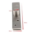 thumbnail image 4 of Paquete de 8 bisagras de puerta giratorias invisibles de 360 ​​ degree, color plateado fuerte, bisagras de para puerta, 95 x 3 mm Macarena Bisagra de pivote de servicio pesado, 4 of 8