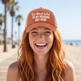 thumbnail image 5 of Funny Slogan Trucker Hat for Women 4.9", Breathable Mesh Baseball Cap with Adjustable Snapback, Casual Outdoor Sun Hat for Travel Beach, 5 of 5