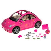 Barbie Volkswagen New Beetle PINK Mattel Collectible Car