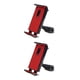 thumbnail image 3 of Sidaley ABS Auto asiento trasero Tablet titular portátil 360 grados elegante Universal protector teléfono móvil soporte accesorios Rojo 2piezas, 3 of 6