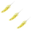 thumbnail image 7 of LKZQHMC3 PCS 25.5inch Artificial Flowers Yellow Silk Fake Winter Jasmine Long Stem Artificial Orchids Flowers for Decoration Indoor Outdoor Wedding Home Bedroom Yard Cemetery, 7 of 7