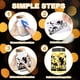 thumbnail image 3 of Recortes de silueta de hadas para frascos, latas de vidrio, decoración de botellas de los deseos, 25 piezas, silueta duradera, 3 of 9