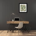 thumbnail image 3 of Vision Studio 12x14 Black Ornate Wood Framed with Double Matting Museum Art Print Titled - Botanic Beauty II, 3 of 4