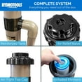 thumbnail image 6 of Swimline HYDROTOOLS 8 SqFt Cartridge Filter System for Above Ground Pool, 6 of 8