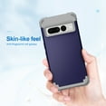 thumbnail image 5 of Dteck Case for Google Pixel 7 Pro,Shockproof Rubber Armor Silicone Rugged Case Hybrid Hard Back Phone Cover,Darkblue, 5 of 5
