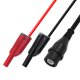 thumbnail image 3 of BNC a conector banana de 4 s de prueba de osciloscopio Cable Q9 120CM P1206 Sunnimix Cable coaxial RG58, 3 of 8