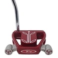thumbnail image 2 of T7 Twin Engine Red Mallet golf Putter Right Handed with Alignment Line Up Hand Tool 34 Inches Standard Ladys Perfect for Lining up Your Putts, 2 of 4