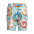 thumbnail image 5 of Naloa Colorful Donut Men's Short Pajama Pants, Lounge Comfort Shorts with Elasticized Waistband and Side Pockets - XX-Large, 5 of 9