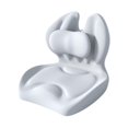 thumbnail image 1 of Cojín de asiento, almohada de apoyo lumbar, funda lavable, cómodo y suave cojín para silla Gris, 1 of 9