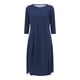 thumbnail image 2 of Vestido informal liso de mujer con cuello redondo, manga larga y largo hasta la pantorrilla - Corte holgado, material resistente, para uso diario/ocasionales, tallas M-XXXL, 2 of 4