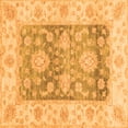 thumbnail image 1 of Ahgly Company Indoor Square Oriental Orange Traditional Area Rugs, 3' Square, 1 of 4