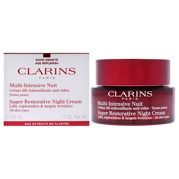 Clarins Super Restorative Night Cream - All Skin Types , 1.7 oz Cream