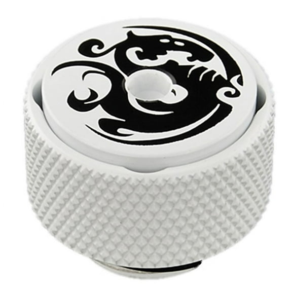 Bitspower G1/4" Air Exhaust Fitting, Deluxe White