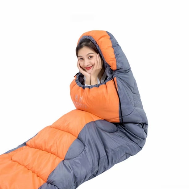 Saco de dormir para acampar al aire libre Viaje autónomo para adultos primavera, verano, otoño e invierno cuatro estaciones de campamento y escalada para mantenerse caliente XianweiShao 8390613954213