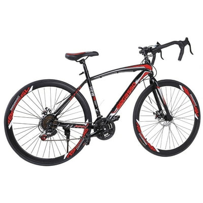 GesOes 700C Full Suspension Women Road Bike 21 Speed 26 inch Red in Bahrain at BHD 191 Rating 5