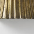 thumbnail image 6 of Mercana Letitia 10.5L X 5.5W X 11.0H Gold Hammered Metal Fan Wall Sconce, 6 of 7