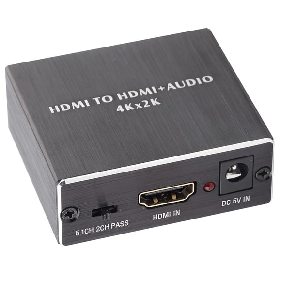 Extractor y divisor de audio HDMI 4K*2K Convertidor HDMI a HDMI+SPDIF+Salida de audio de 3,5 mm