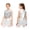 Silver, variant on Girls Rumba Dance Outfit 2 Piece Set Sleeveless Sequined Fringe Top and Skirt Gold 6