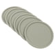 thumbnail image 1 of 6PCS Espesado Anti-escaldado Almohadilla de PVC Almohadilla con aislamiento térmico Estera de taza para el hogar, 1 of 6