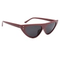 thumbnail image 1 of de Sol Estilo Ojos de Gato Proteccción 400 Lente Colorido Marco Plástico Vintaje Regalo para Mujer Moda Lente gris de marco Macarena Gafas de sol del ojo de gato de las mujeres, 1 of 5