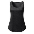 thumbnail image 5 of MRULIC tank tops women Women Workout Tops Athletic Sports Running Tank Mesh Yoga Training Shirts Womens tank tops Black + US：8-10, 5 of 9