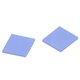 thumbnail image 4 of Almohadilla térmica de silicona de 200 piezas (10 x 10 x 1 mm) para disipador de calor conductor, color azul, 4 of 8