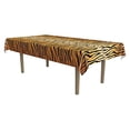 thumbnail image 1 of Beistle Company 54063 Tiger Print Tablecover, 1 of 6