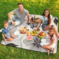 thumbnail image 7 of Colorful Floral Bohemia Outdoor Picnic Blanket, Foldable Waterproof Beach Mat, Portable Beach Blanket for Beach Camping, Hiking, Family Concerts, 7 of 7