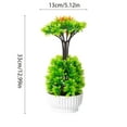 thumbnail image 2 of Plantas en Macetas Artificiales Simulación de la Planta Verde Artificial Decoración Del Vestíbulo Del Hotel de la Oficina en Macetas Planta Verde Decoración Del Hogar Planta Artificial, 2 of 6