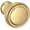 Gold, variant on Baldwin 4454044BIN Severin Fayerman 1" Mushroom Cabinet Knob From The Estate Collection -
